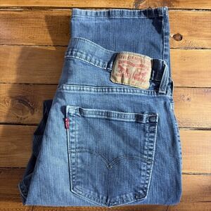 Levi's 559 Jeans Mens 36x32 (Fits 36x31) Blue Denim Relaxed Straight Leg Stretch